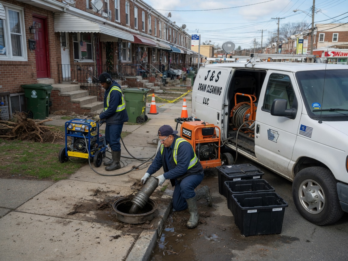 Drain Cleaning in Frankford, Philadelphia 19124
